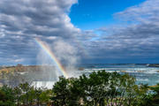 Horseshoe Falls - Rainbow from my Room _DSC0334