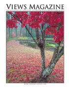 Cover, September 2012 - My image of Japanese Maple in Fall colors graces the cover