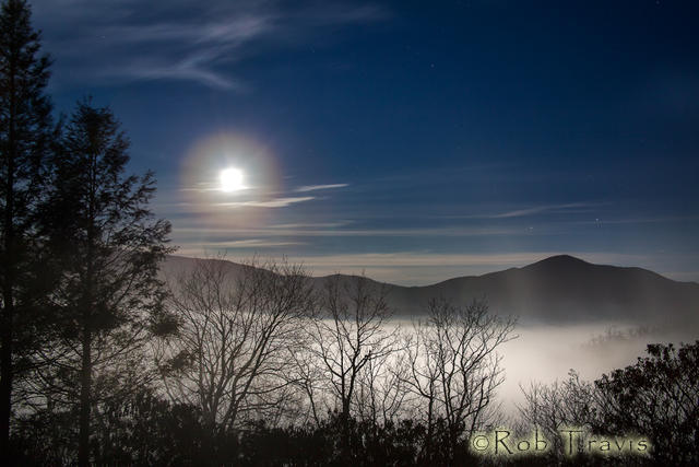 Full Moon over Misty Valley