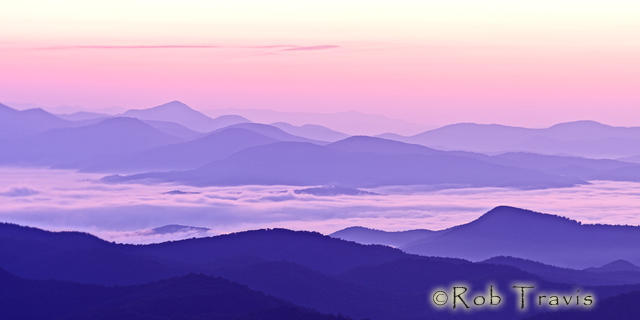 Blue Ridge Mountains at Dawn