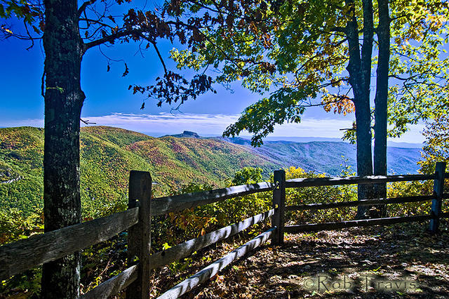 Fall Fence at Table Rock