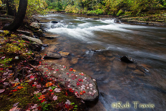 Autumn Cascade at Little River