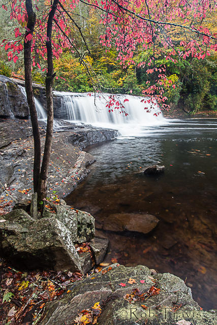 Hooker Falls in Fall, DuPont State Forest