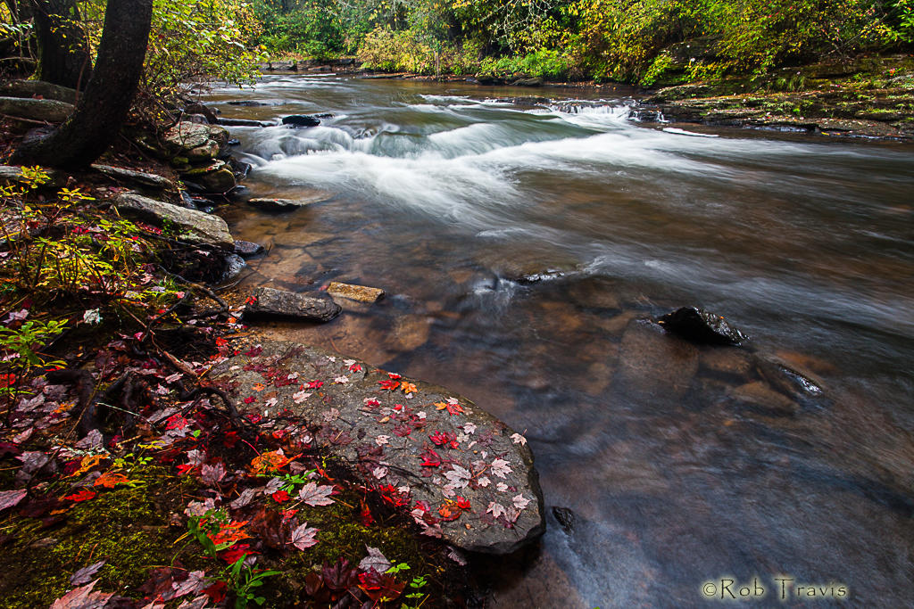 Autumn Cascade at Little River