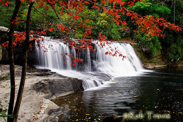 Hooker Falls in Autumn