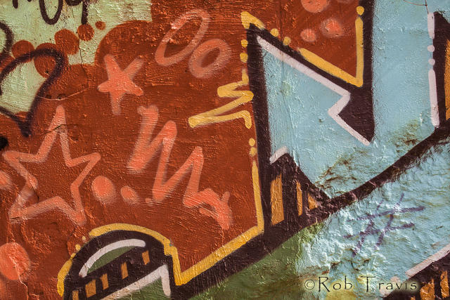 Graffiti in the River Arts District
