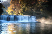Autumn Morning at Hooker Falls