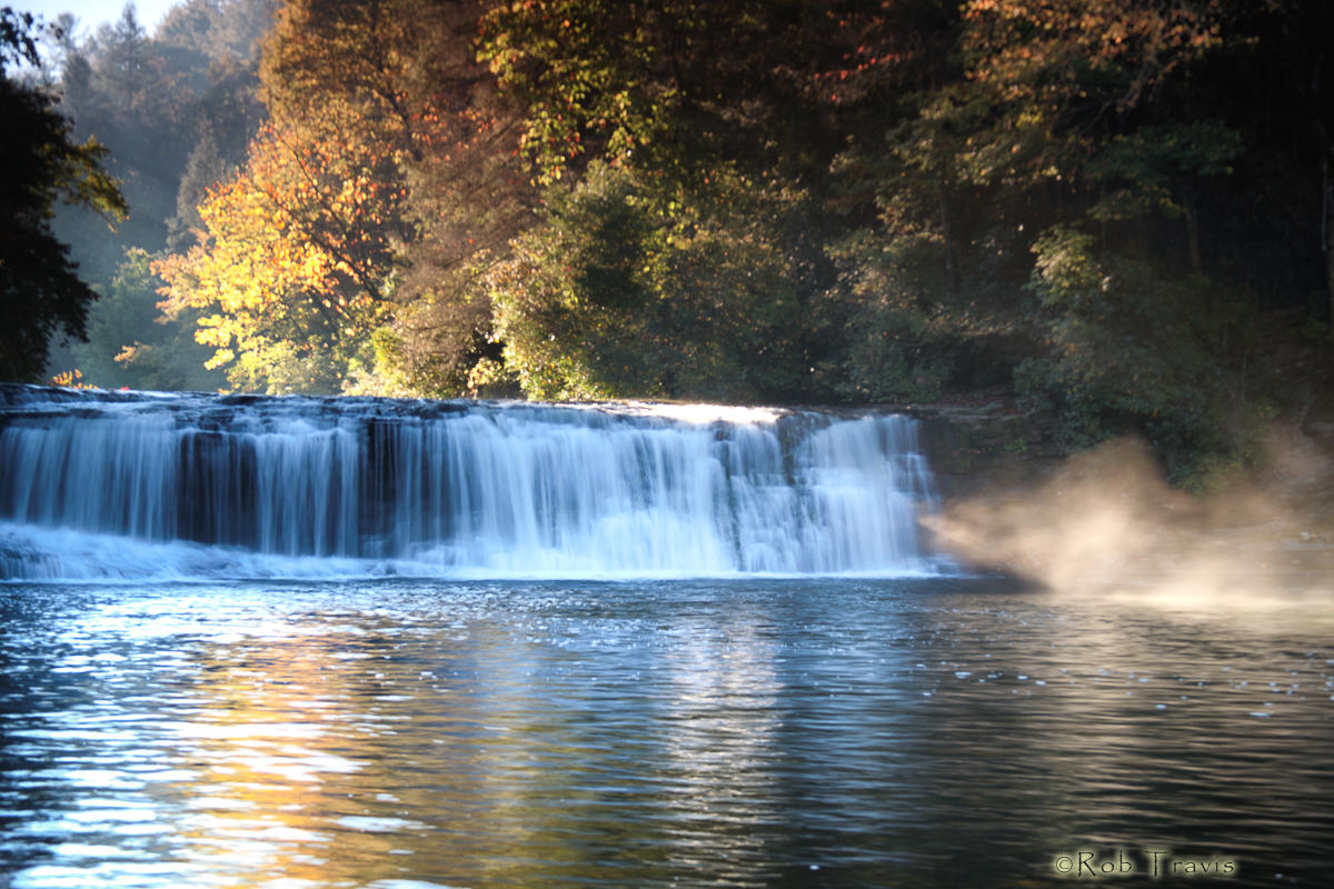 Autumn Morning at Hooker Falls