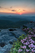 Before Sunrise, Hawksbill Mountain. Linville Gorge