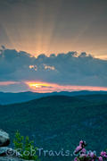 Sunset, Little Table Rock, Linville Gorge