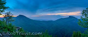 Dawn at Wiseman's View; Linville Gorge