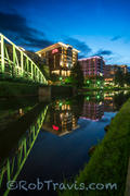 Pause for Reflection - Eugenia Duke Bridge, River Place in Greenville, SC