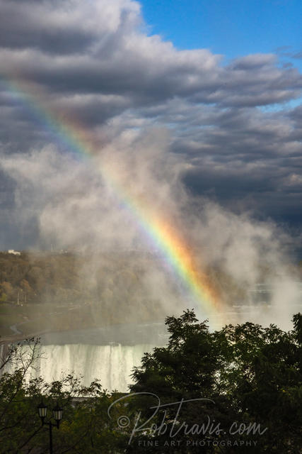 Horseshoe Falls - Rainbow from my Room ll _DSC0345