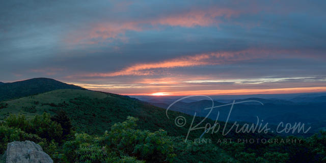 Sunset from Jane Bald ll