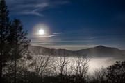 Full Moon over Misty Valley