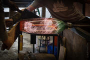 Billy Guilford, assisted by Geoff Koslow. Lexington Glass Works